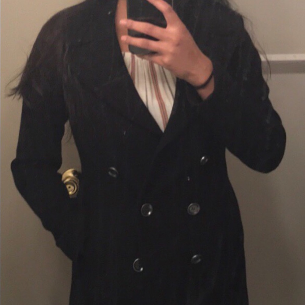 Burberry Brit Peacoat NWOT - Picture 2 of 8